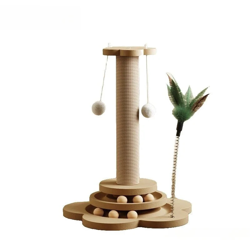 Wood Spinner Scratcher