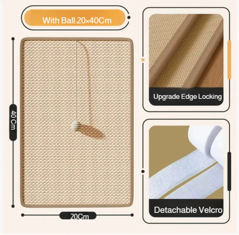 Sisal Scratch Mat