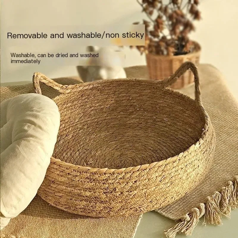 Rattan Basket Bed