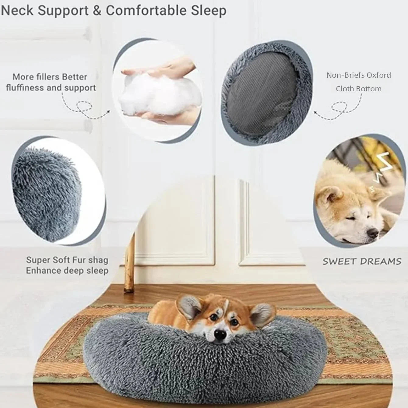 Cloud Round Bed