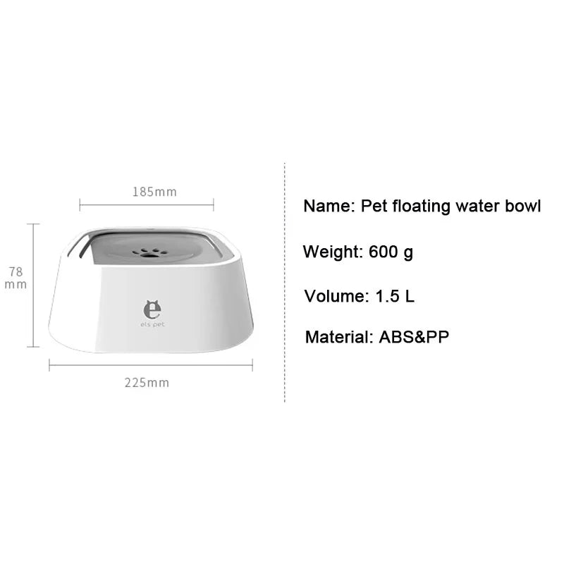 No-Spill Water Bowl