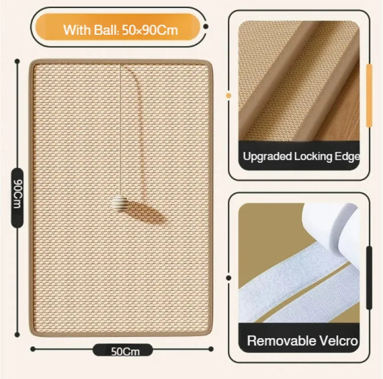 Sisal Scratch Mat