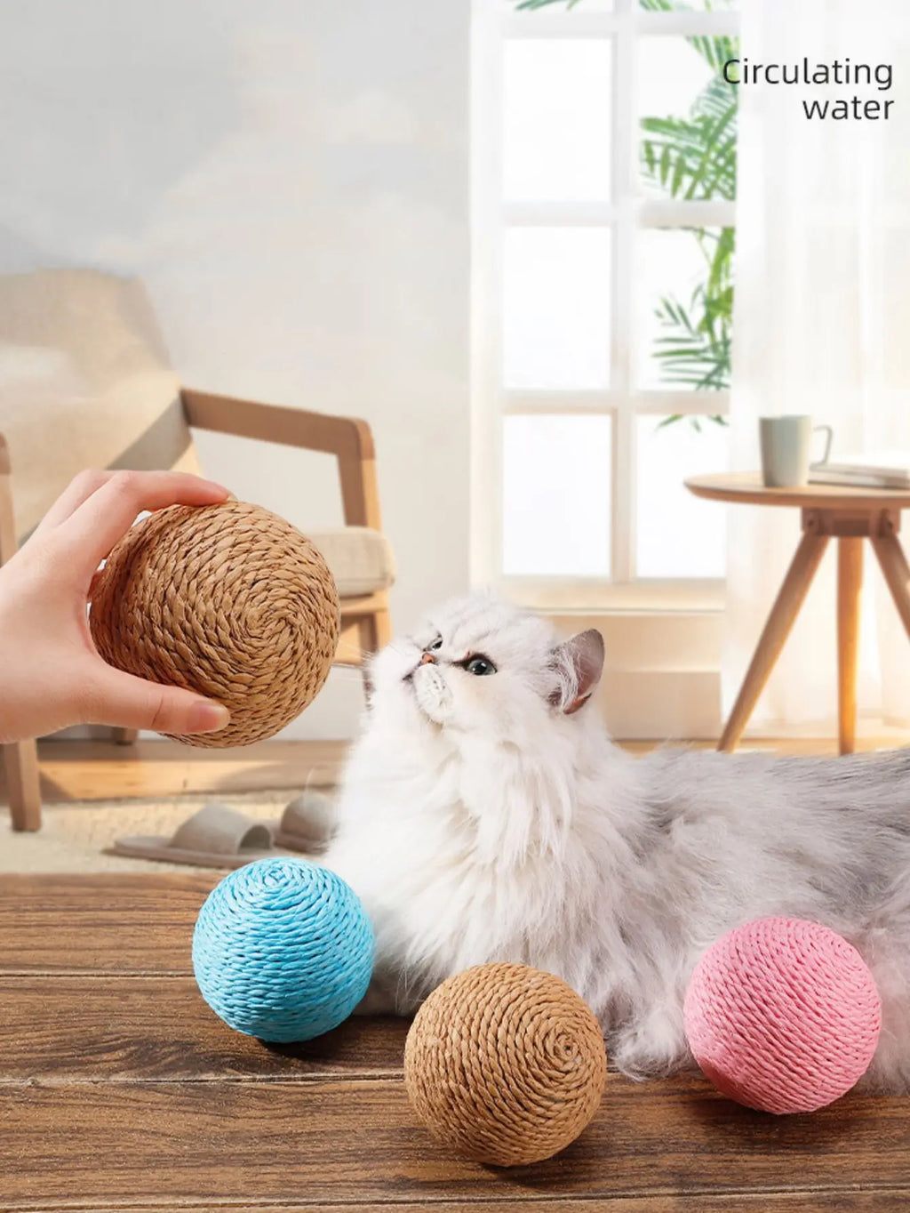 Sisal Scratch Ball