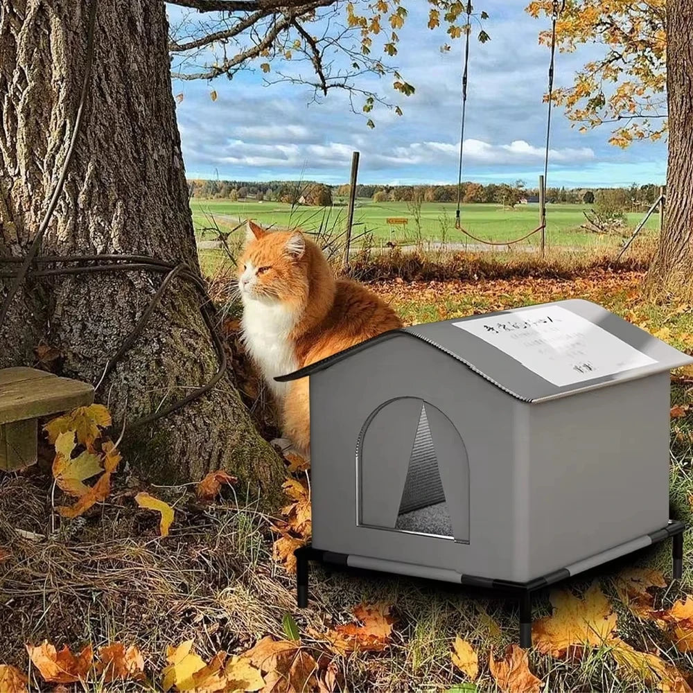 Winter Cat House
