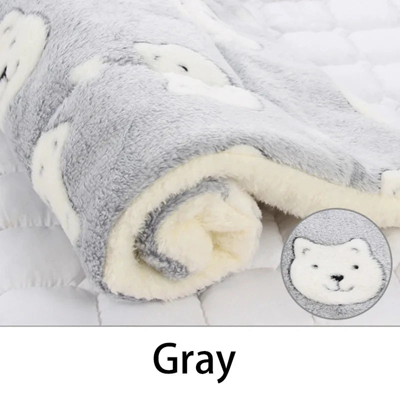 Flannel Pet Bed