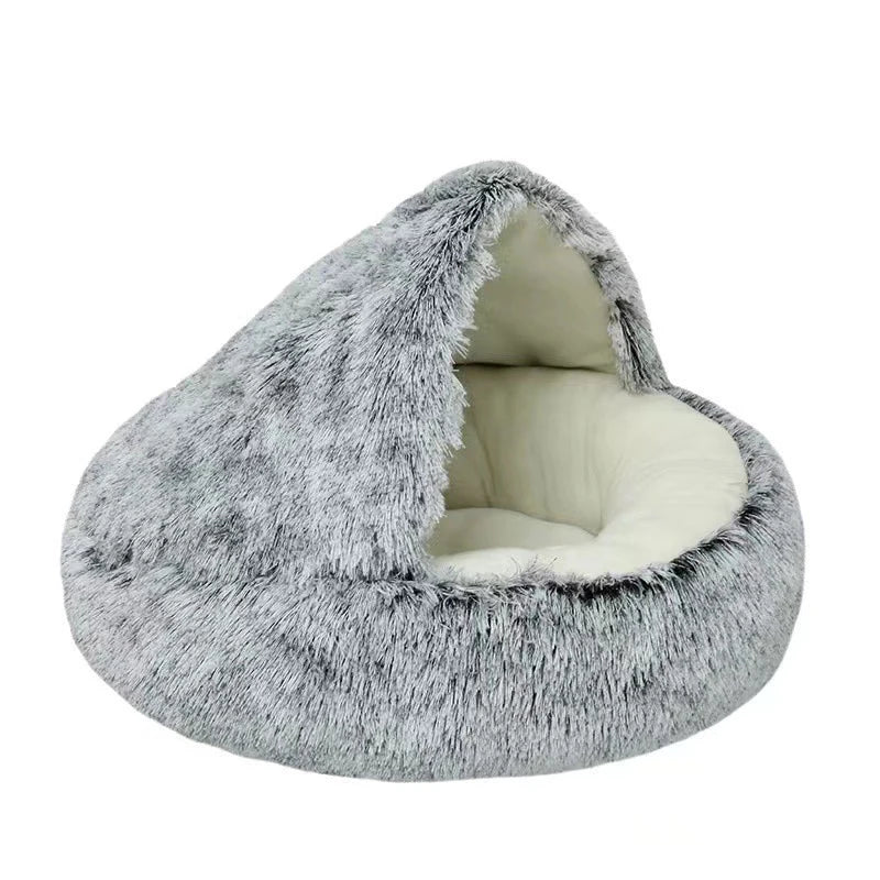 Hooded Plush Bed
