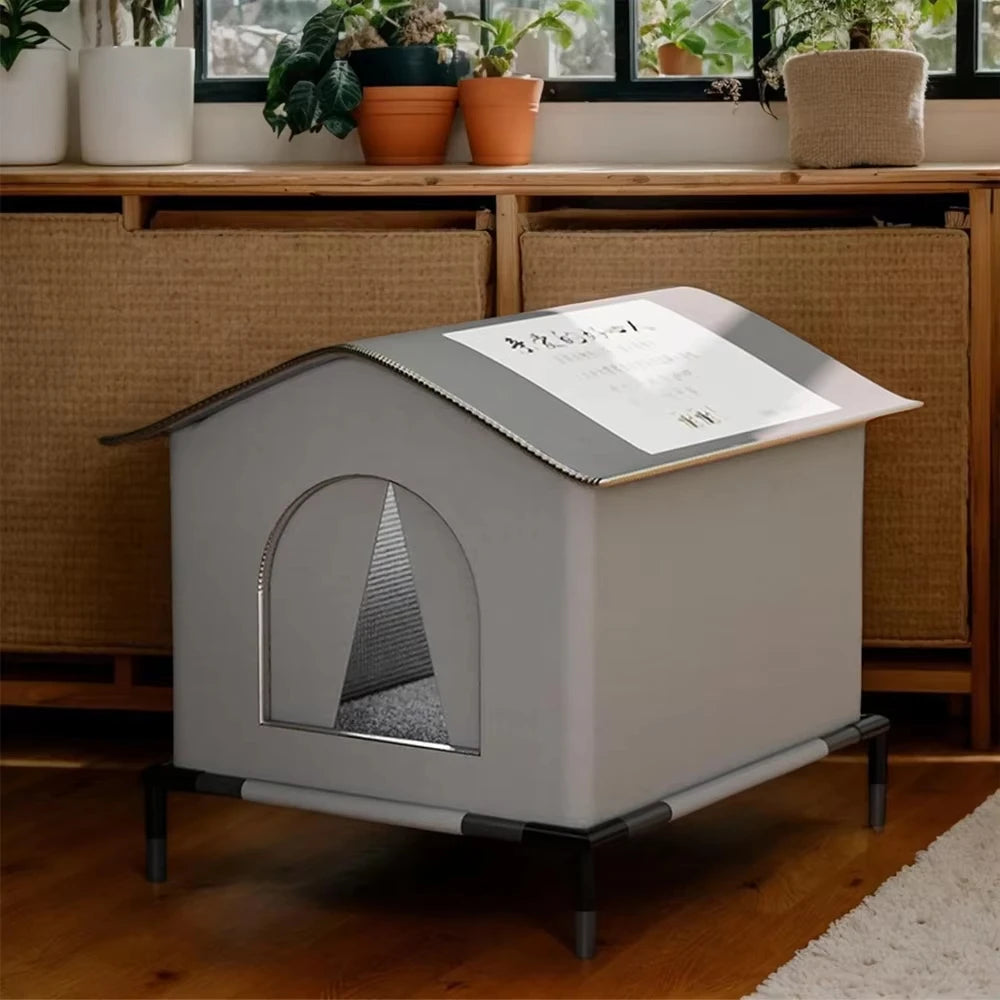 Winter Cat House