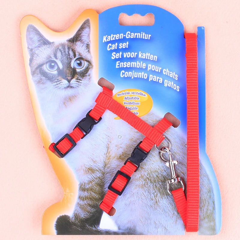 Cat Harness Set