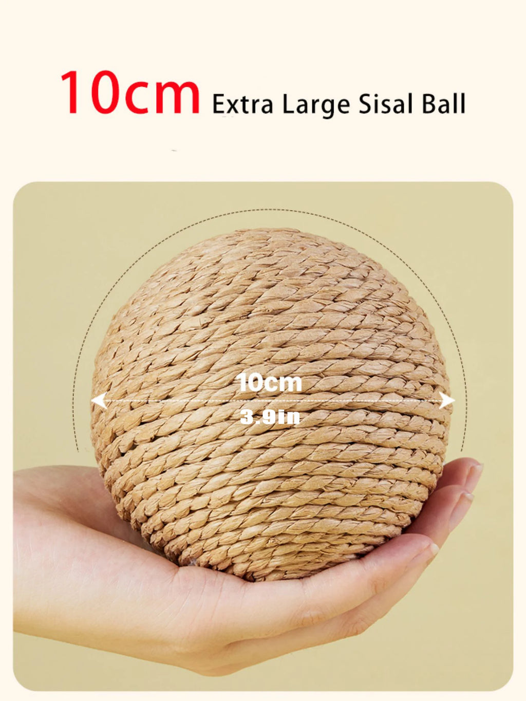 Sisal Scratch Ball