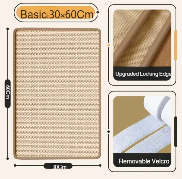 Sisal Scratch Mat