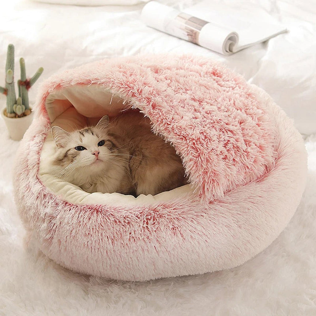 Hooded Plush Bed