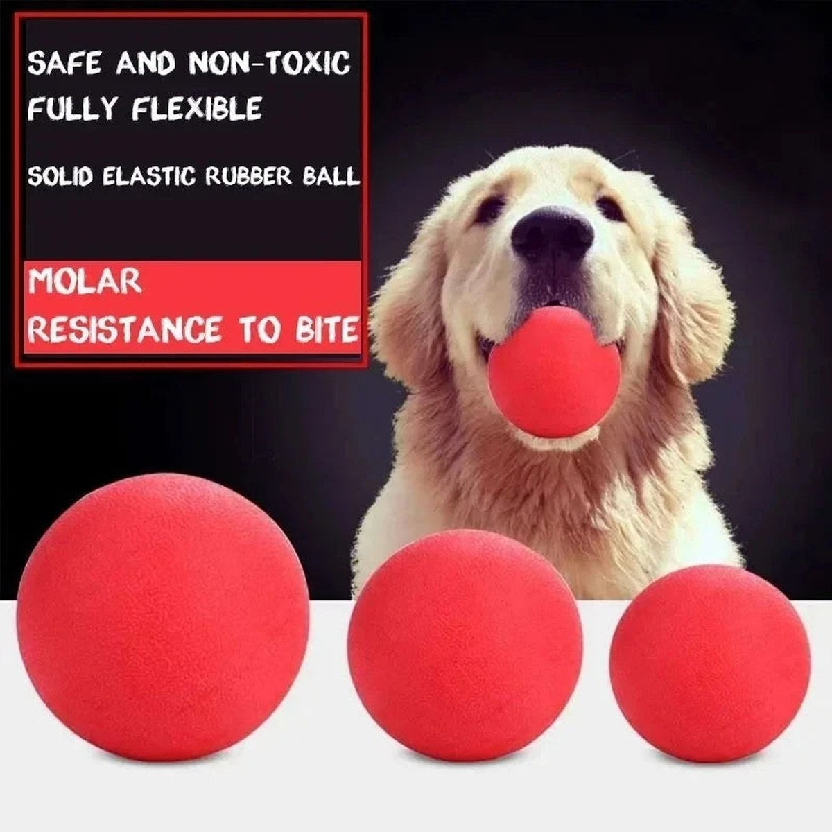 Solid Rubber Ball